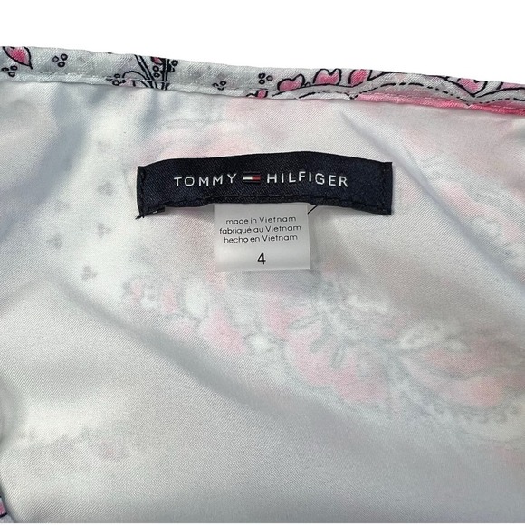 New Women’s Tommy Hilfiger Sleeveless Halter Neck Tiered Midi Dress Size 4 - Picture 6 of 10